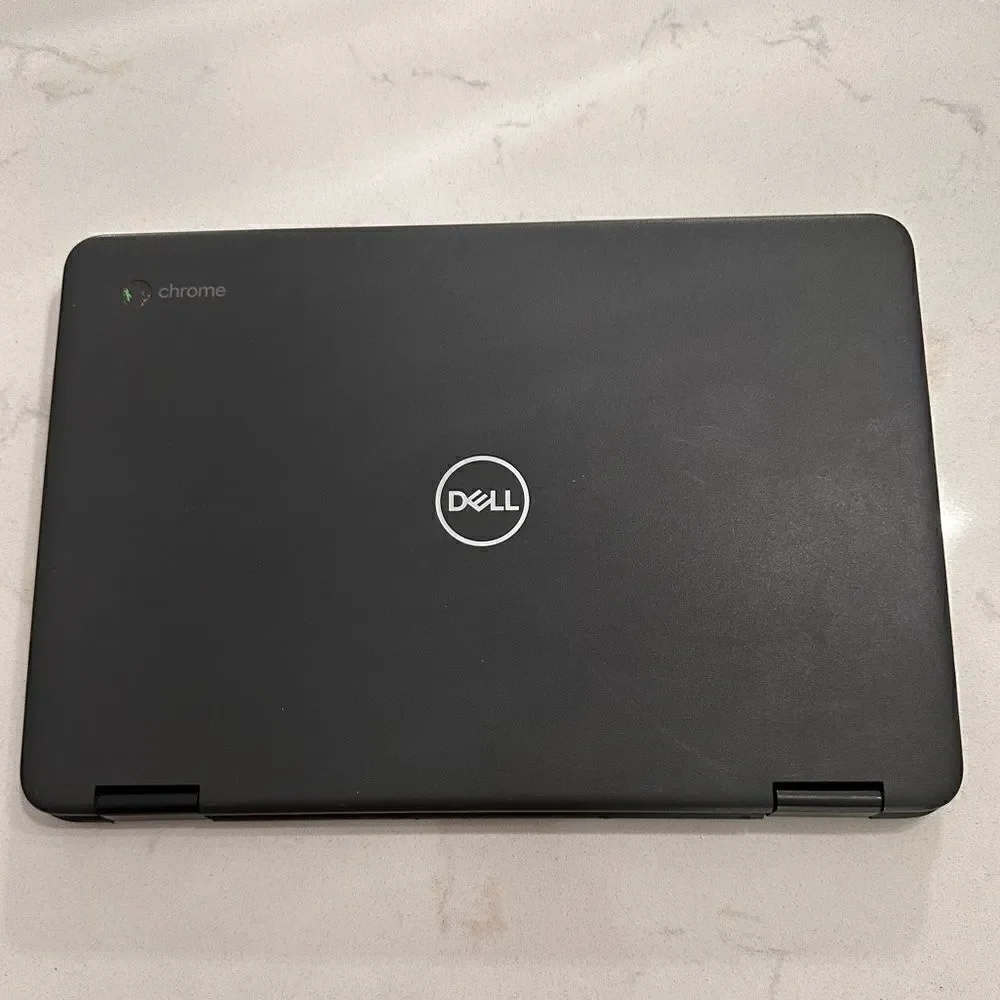DELL 2 in 1 Chromebook 3100 Laptop in Gray Gunmetal Color (refurbished/used)